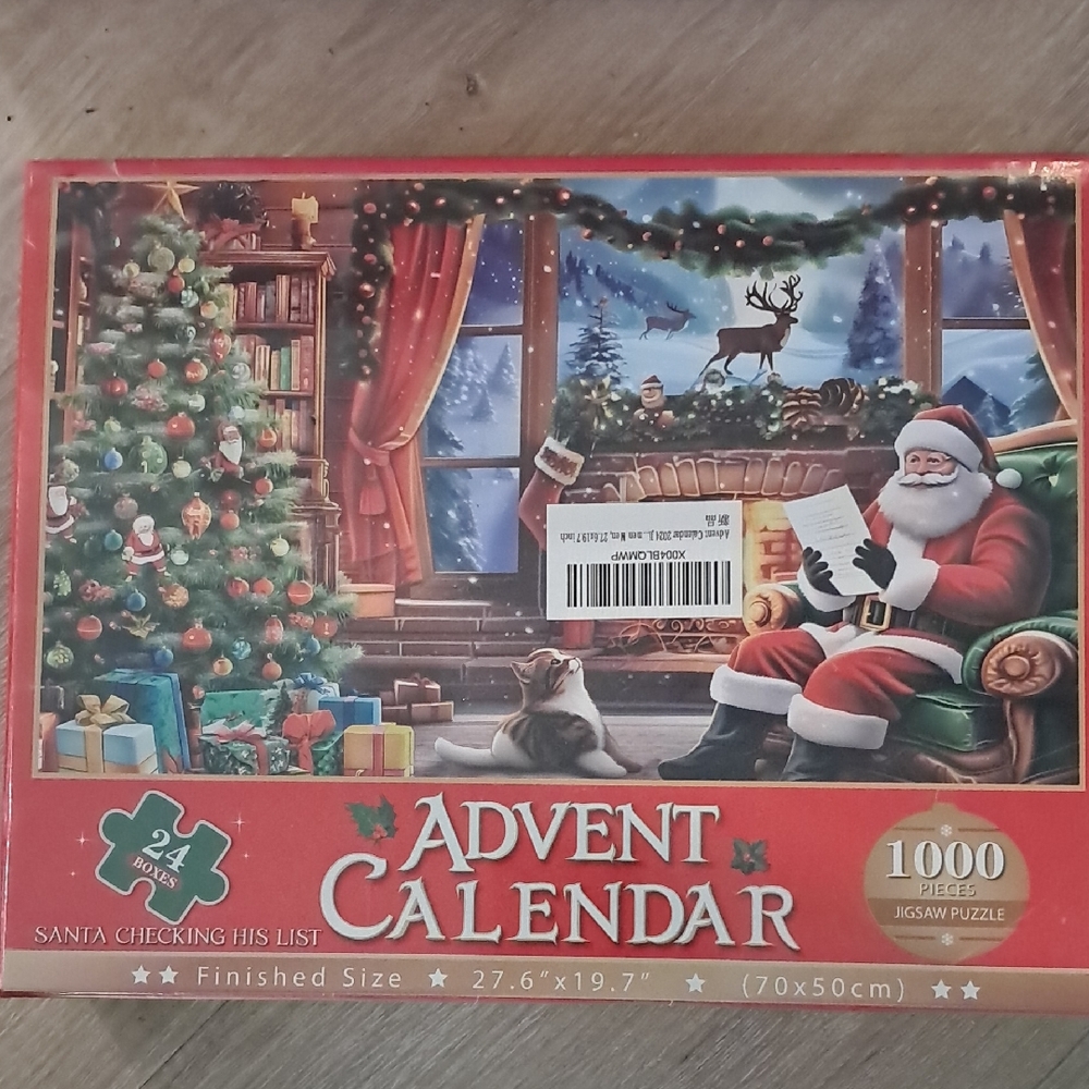 Advent Calendar Puzzle 1000 Pieces